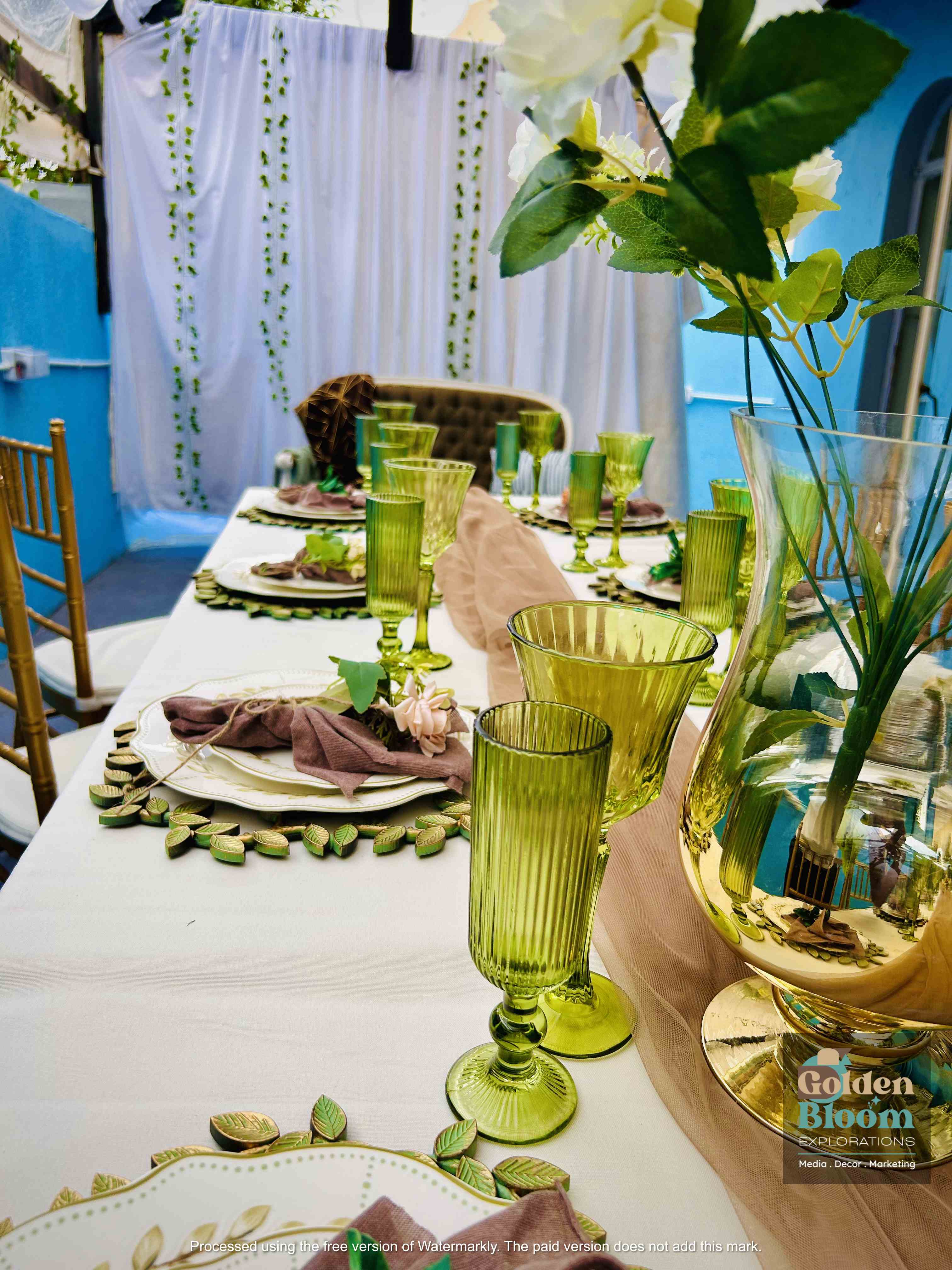 Intimate Lobola Celebration - Formal Table Setting